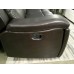 Manilla Brown Leather Gel Reclining Sofa